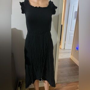 Hollister Black Maxi Dress